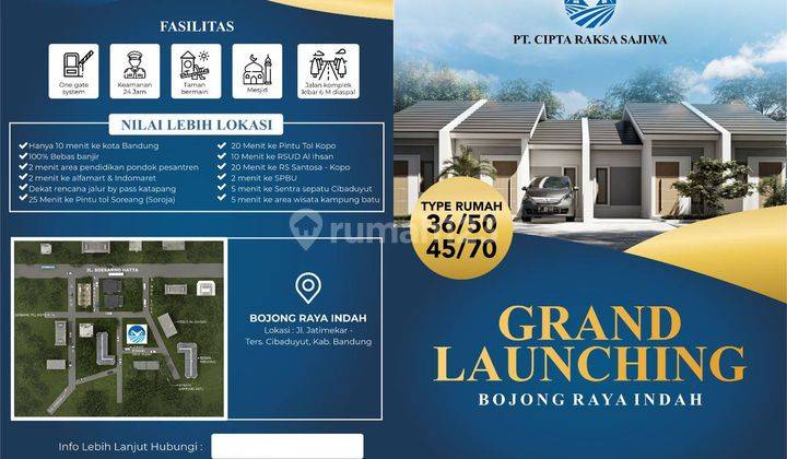 Promo besar rumah murah Bandung hemat 25juta lokasi pinggir jalan kabupaten bebas banjir lohh 2