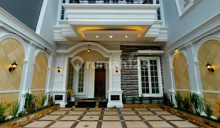 Rumah modern minimalis classic jakarta selatan