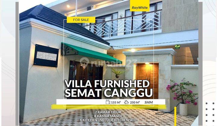 Forsale Villa berlokasi di Jl Raya Semat Canggu 1