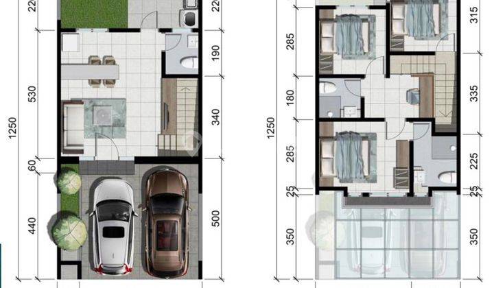 Rumah Baru Gress di Citraland Cluster Crystal Golf, Full Furnished 2