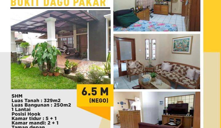 Dijual Rumah Nyaman di Kawasan Elite Bukit Dago 1