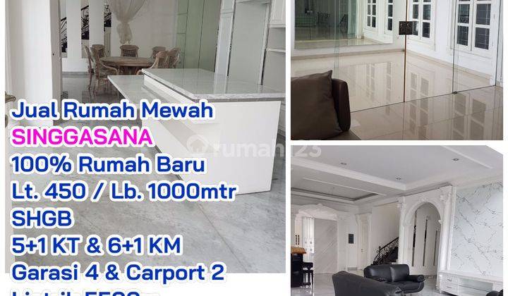 Jual Rumah 100% Baru Mewah Singgasana Pradana 2