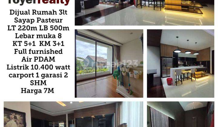 Rumah Daerah Sayap Pasteur Bandung Model Minimalis 1