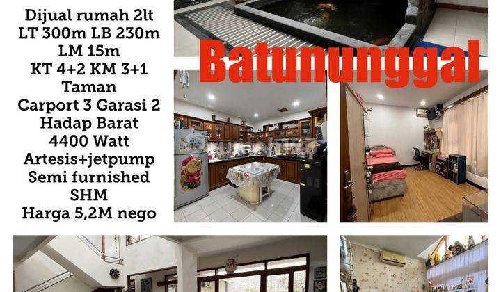 Rumah Semi Furnish 2 Lantai Batununggal Bandung 1