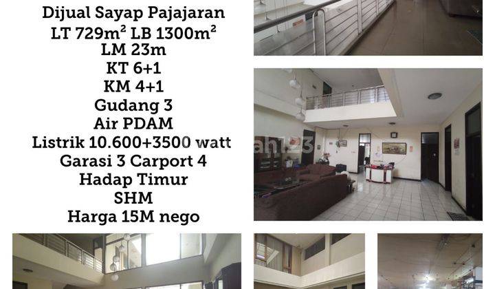 Rumah Sayap Pajajaran Bandung Cocok Untuk Tempat Tinggal atau Home Industri 1