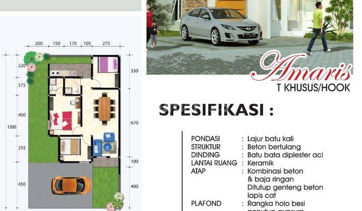 Dijual Rumah Baru Murah di perumahan Harmoni Hill Pudak Payung 2