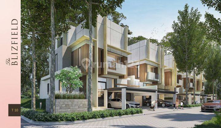 Rumah Design Bagus Lebar 10 Diskon 12,5% Cluster Blizfield Blok A5/6BSD City 2