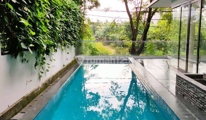 Rumah Baru Mewah di kemang Selatan Jakarta 4 Lantai With Lift And Private Pool 2