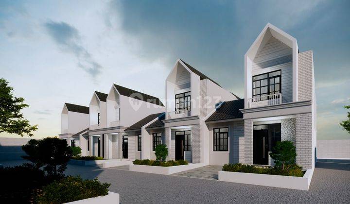 RUMAH MODEREN DI PADAASIH CIMAHI UTARA DESAIN AMERICAN CLASIC 2