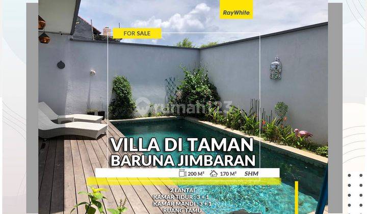 Villa for sale in Taman Baruna, Jimbaran. 1