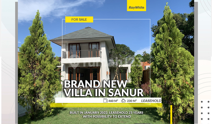 New Leasehold Villa in Sanur with Modern Style 1