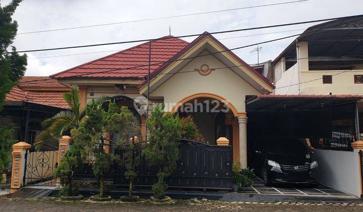 Dijual rumah cluster cantik, murah dan furnish di Lokasi Harapan Raya - Pekanbaru 1