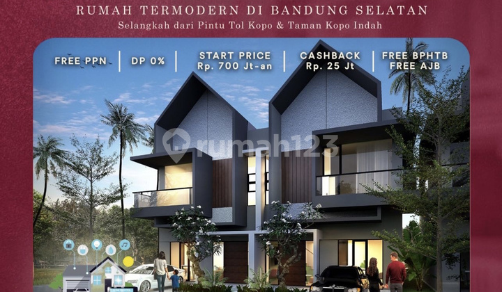 Rumah Baru Nuansa Scandinavian di Kopo Harmonis