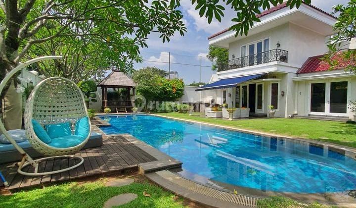 Rumah mewah permata hijau jaksel dalam komplek premium 1