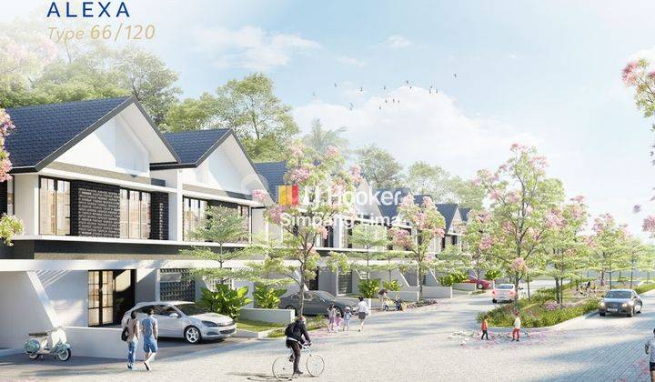 Rumah Baru BSB Minimalis Type Alexa The Miles BSB semarang 2