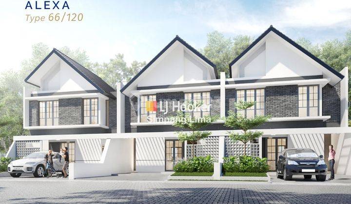 Rumah Baru BSB Minimalis Type Alexa The Miles BSB semarang 1