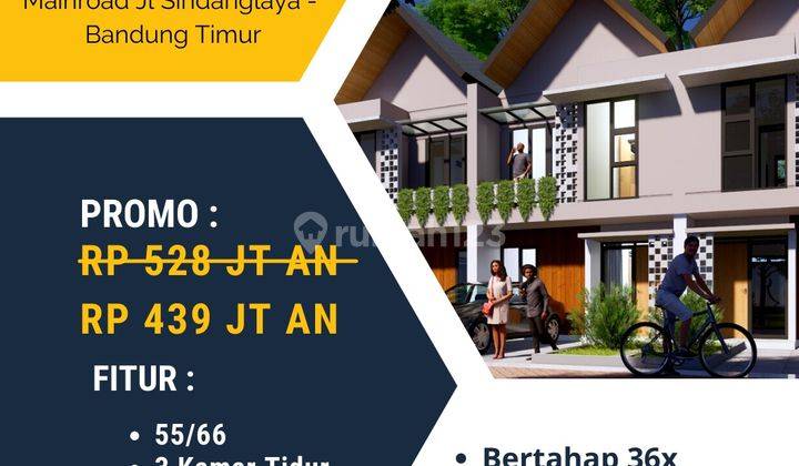 Sisa 1 unit 241JT Kavling Villa Tropis City View Kota Bandung 1