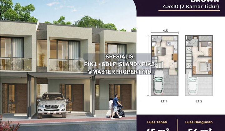 For Sale Fast Millennial House PIK 2 4.5x10, 2 Floors, Brand New, Cheapest