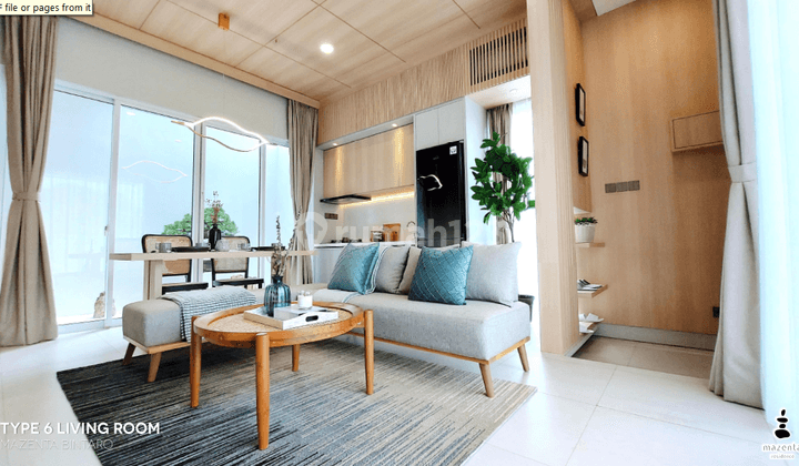 Rumah 2 Lantai Full Japanesse Style Di Mazenta Residence Bintaro 2