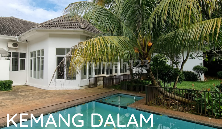 FOR SALE RUMAH DI KEMANG DALAM HALAMAN LUAS