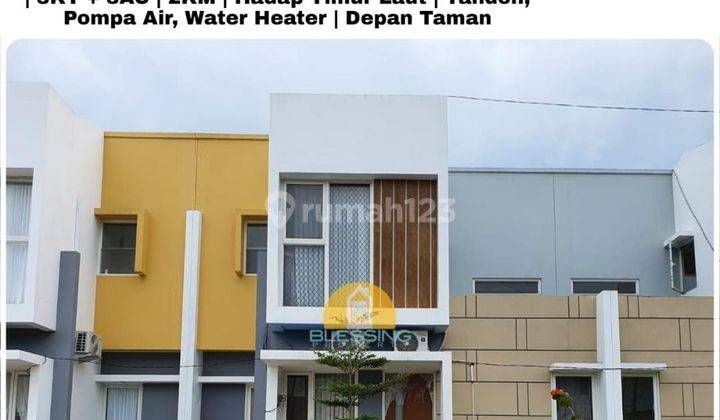 Rumah minimalist modern di kawasan kota mandiri Semarang 1