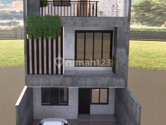   KODE :16711(Br/Fd/At) Rumah Dijual Sunter, Luas 6x16 Meter  2