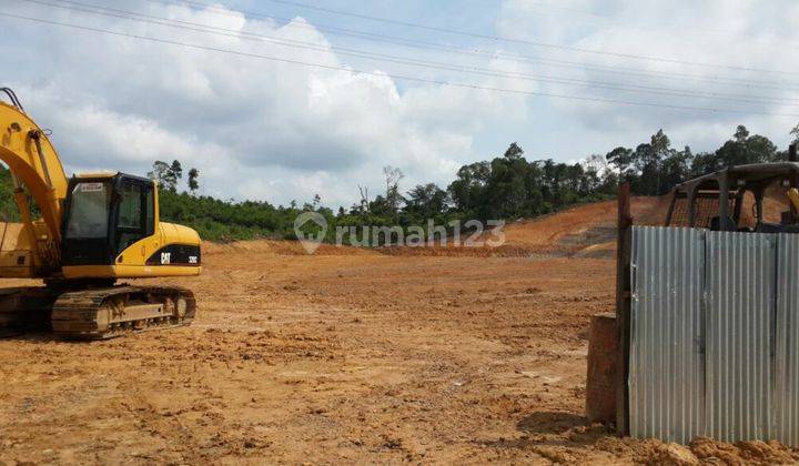 Tanah jalan poros KM 13 Kawasan Industri Balikpapan harga murah 1