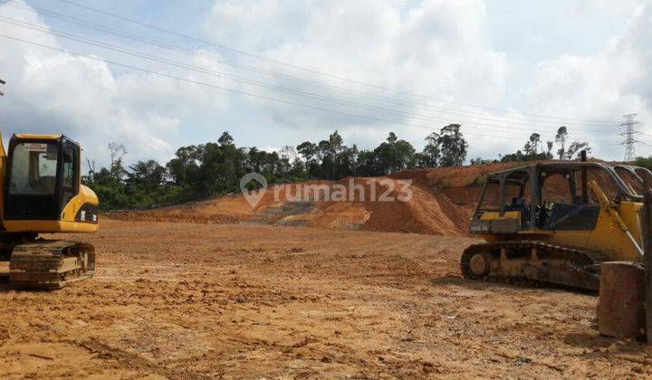 Tanah jalan poros KM 13 Kawasan Industri Balikpapan harga murah 2