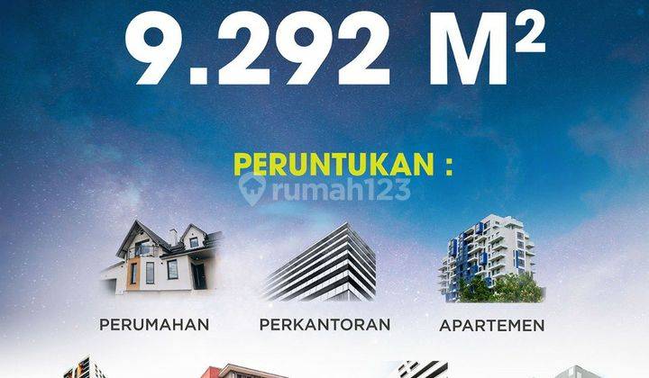 Tanah Luas 9.000 m di Jalan Cledug Raya Cocok Untuk Bangunan Komersial 2