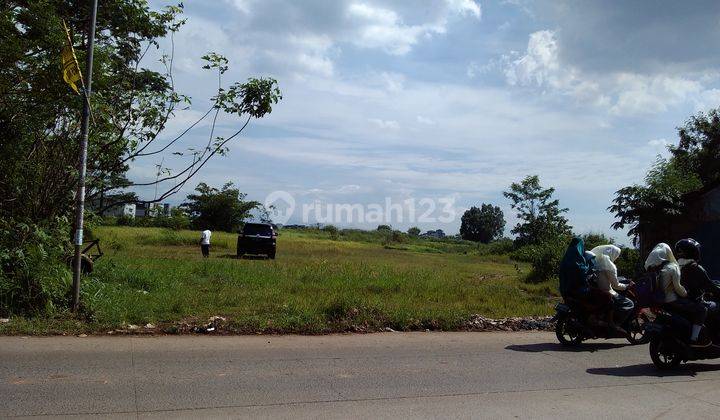 Tanah Sertifikat Hak Milik 28.572 m² Jalan Raya Setu 1