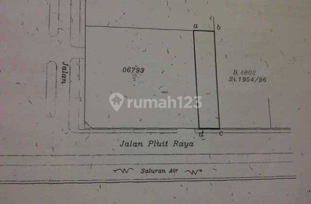 Tanah Bisa Bangun Gedung di Pluit Zona Komrsil 2