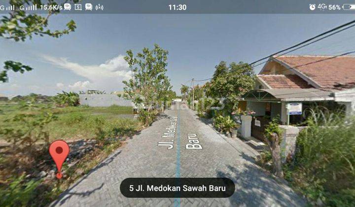 Tanah Medokan Sawah Baru cocok buat rumah atau gudang 1