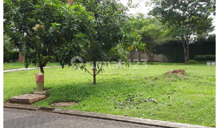 Kavling Hoek Taman di Foresta Cluster Paling Depan Allevare Sebrang Nava Park Bsd City