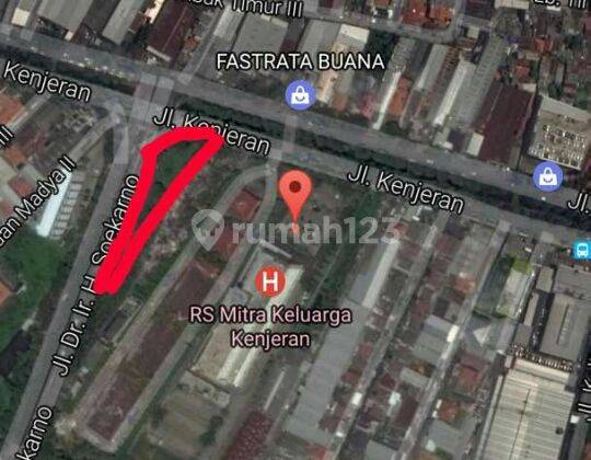 Tanah kavling area komersial Raya Kenjeran hook 1