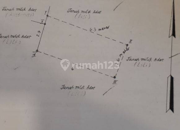 Tanah di Ligar ( Cigadung ) , Awiligar, Dekat Resort Dago Pakar 2