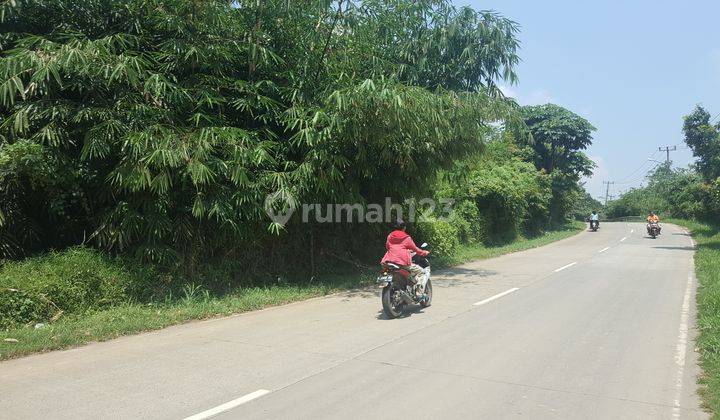 Tanah Di daerah Jasinga letak Strategis cocok utk Perumahan 2