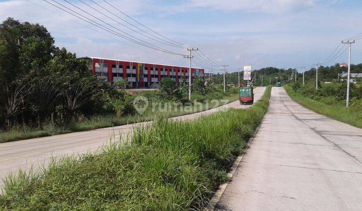 Tanah Padat Siap Bangun Posisi Sudut Strategis Dekat Jembatan Pulau Balang di Kawasan Industrial Kariangau Balikpapan IKN 2