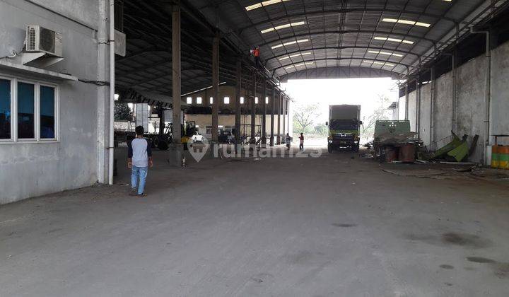 Tanah Siap Pakai 1.4Ha TigaRaksa Tangerang utk showroom/gudang/pool mbl 2