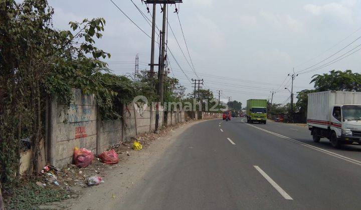 Tanah berlokasi di Jalan Raya Serang Balaraja dipinggir jalan raya 1