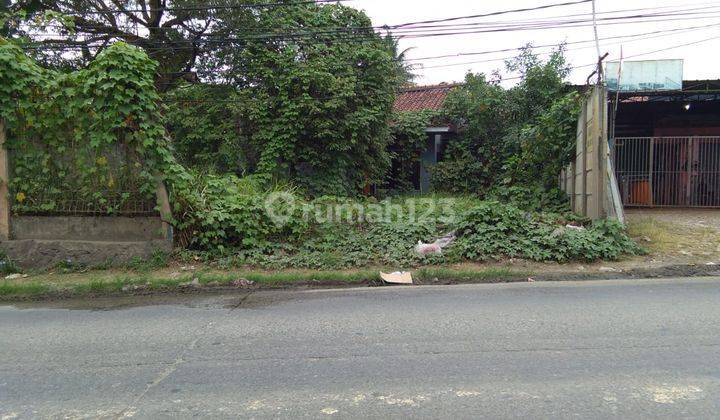 Tanah 1400 m2 di pingir jalan raya cisauk kadusirung 1