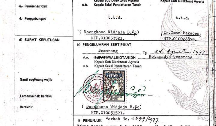 Dijual Tanah Di  di Jl. kaligawe km.8, Kaligawe 2