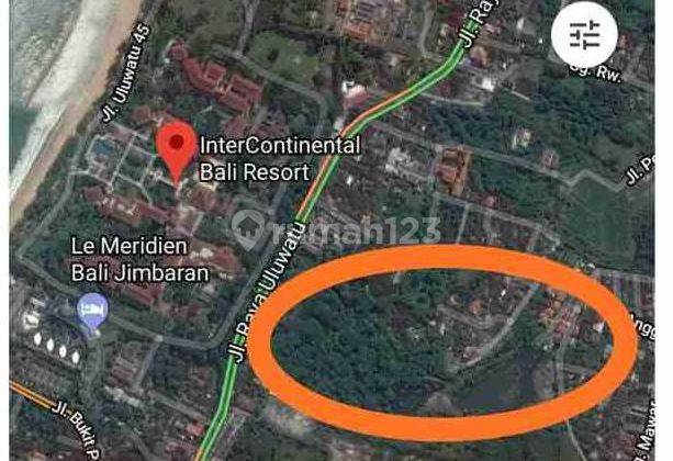 Plot on Jl. Raya Uluwatu/Jimbaran Bali 1