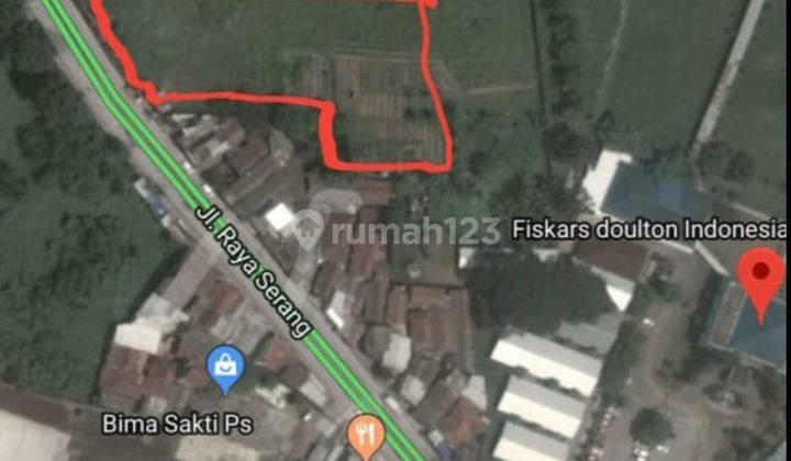 Tanah di jl raya balaraja, Tangerang Sertifikat Hak Milik 7.800 m² 2