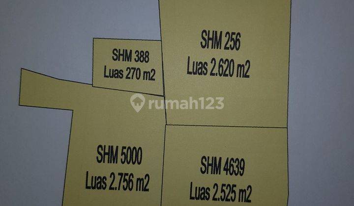 Tanah bonus gudang Strategis bentuk tanah ngantong besar belakang cocok untuk cluster atau town house 1