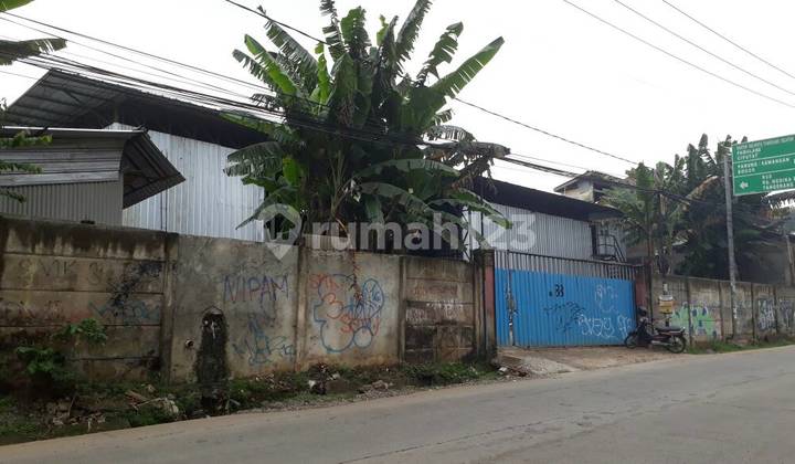 Kavling Lokasi Pinggir Jalan di Jl.raya Puspitek, Serpong