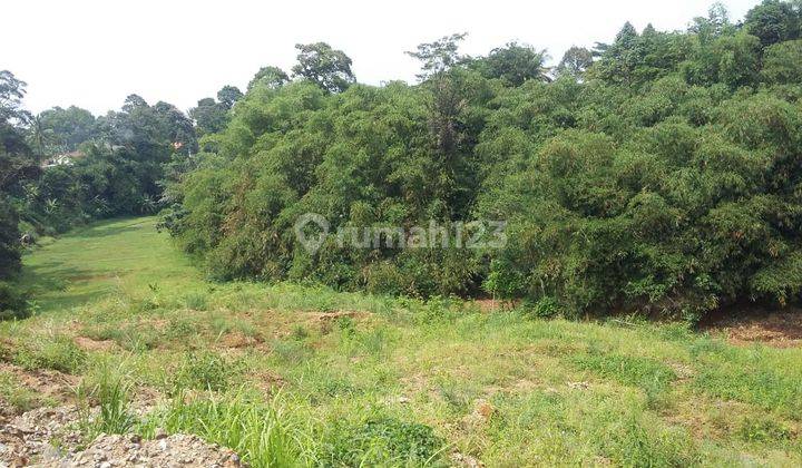 Tanah luas dan strategis view pegunungan di Rancamaya Bogor 2