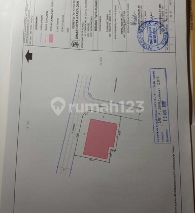 Tanah di pusat kota Surabaya