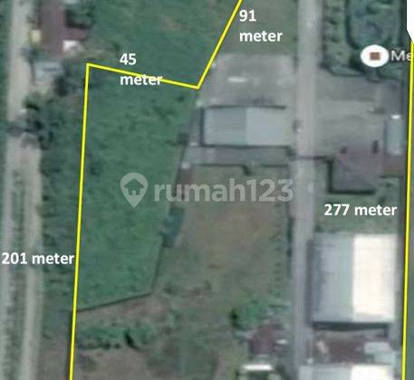 Tanah Komersial 3,2 Ha Medan Akses Jalan Lintas Sumatera 1