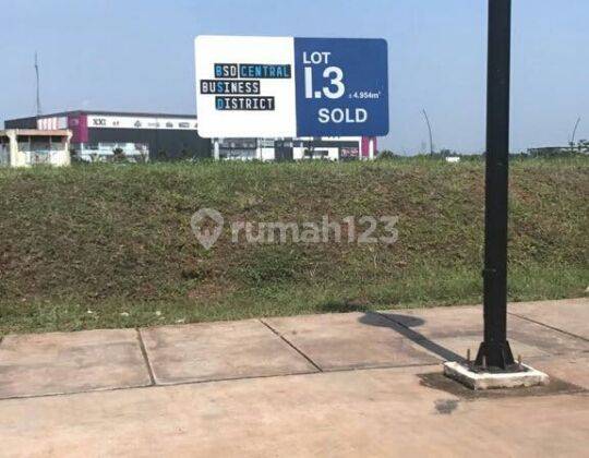 Kavling Komersial Strategis, terletak di Grand Boulevard Central Bsd DIJUAL MURAH 1