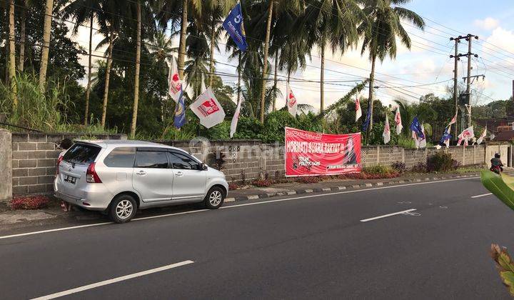 Tanah Tepi Jalan utama  di Mapanget Manado Sulawesi Utara 2